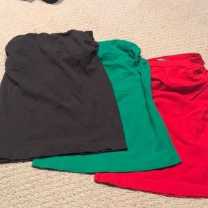 Nikibiki brand new 3 tube tops no size